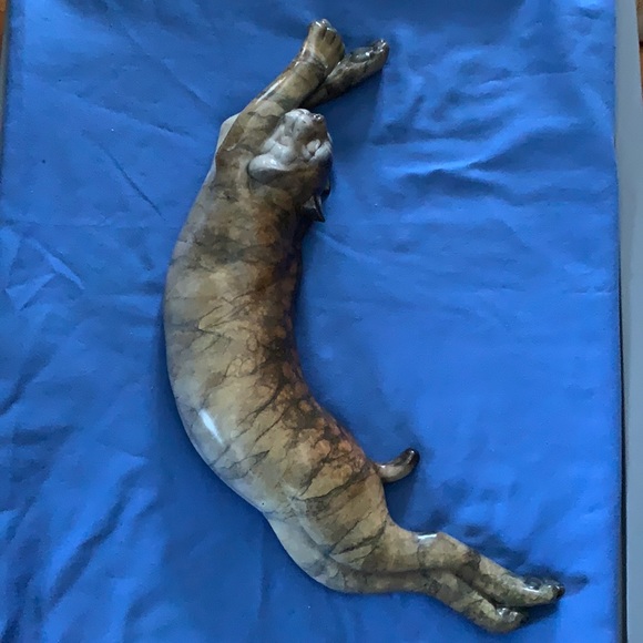 “Cat Nap” Bronze Sculpture by Joshua Tobey - Picture 5 of 5